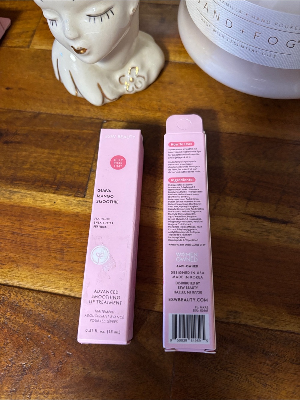 ESW Beauty Guava Mango Smoothie Advanced Lip Soothing Treatment - Lot of 2